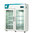 Lab Companion™ CLG-1400G, GP Lab Refrigerator (Glass, Double Door), 47 cu.ft., 120v