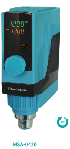 Lab Companion™ MSA-0420 Overhead Stirrer (Analog), 80-2000 rpm, 120v